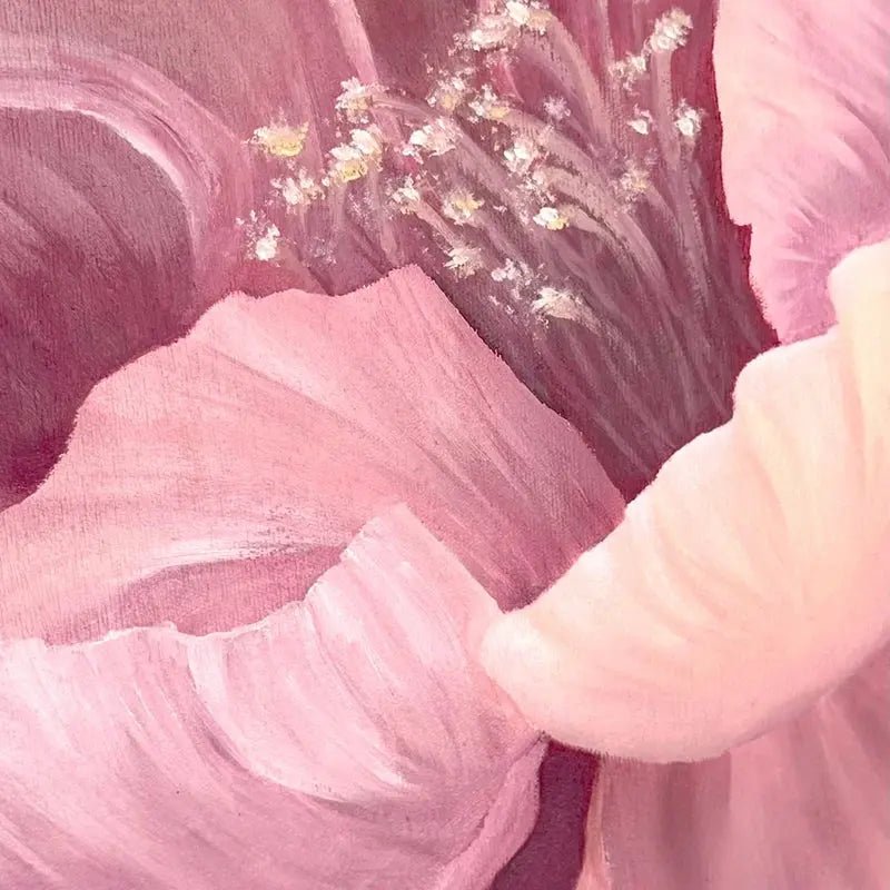 PEONY'S TALE — Original Painting + Interior Design Artlyheart
