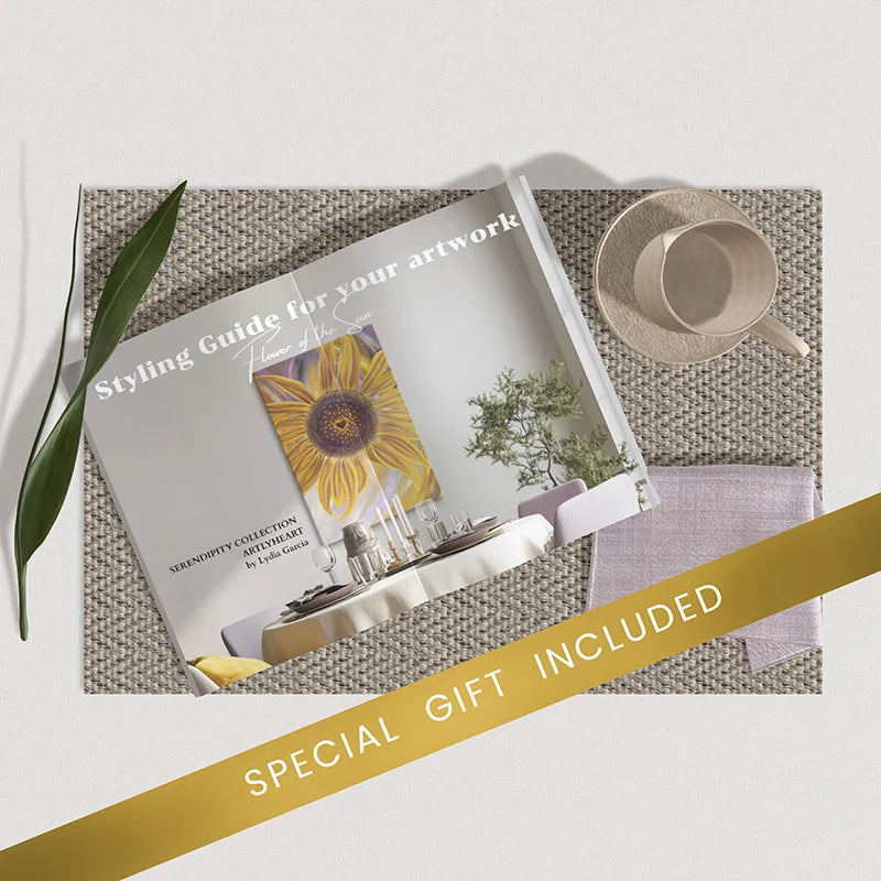 Bright Canvas Art | Flower of the Sun Artlyheart
