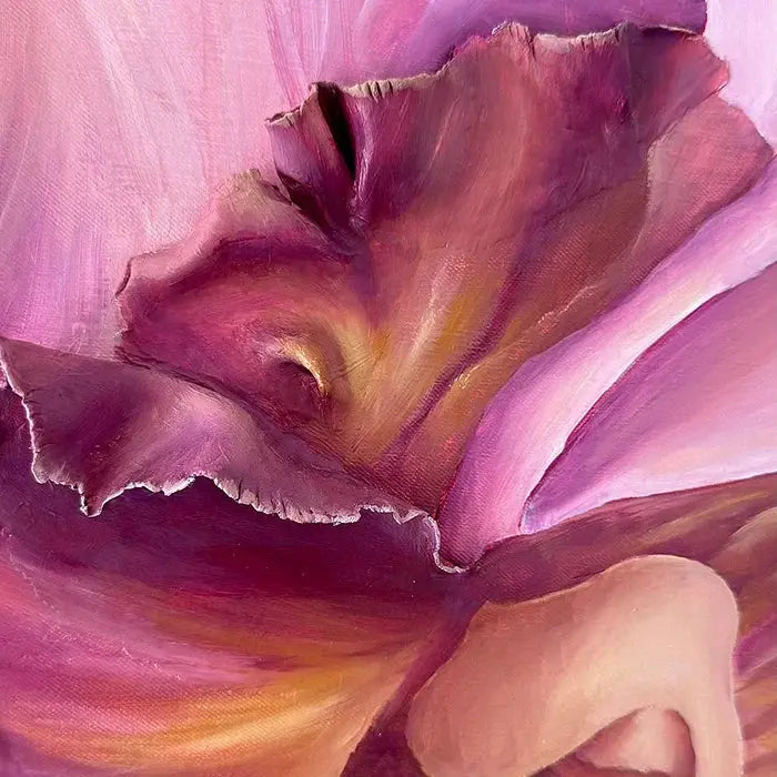 ETERNAL CATTLEYAS — Original Painting + Interior Design Artlyheart