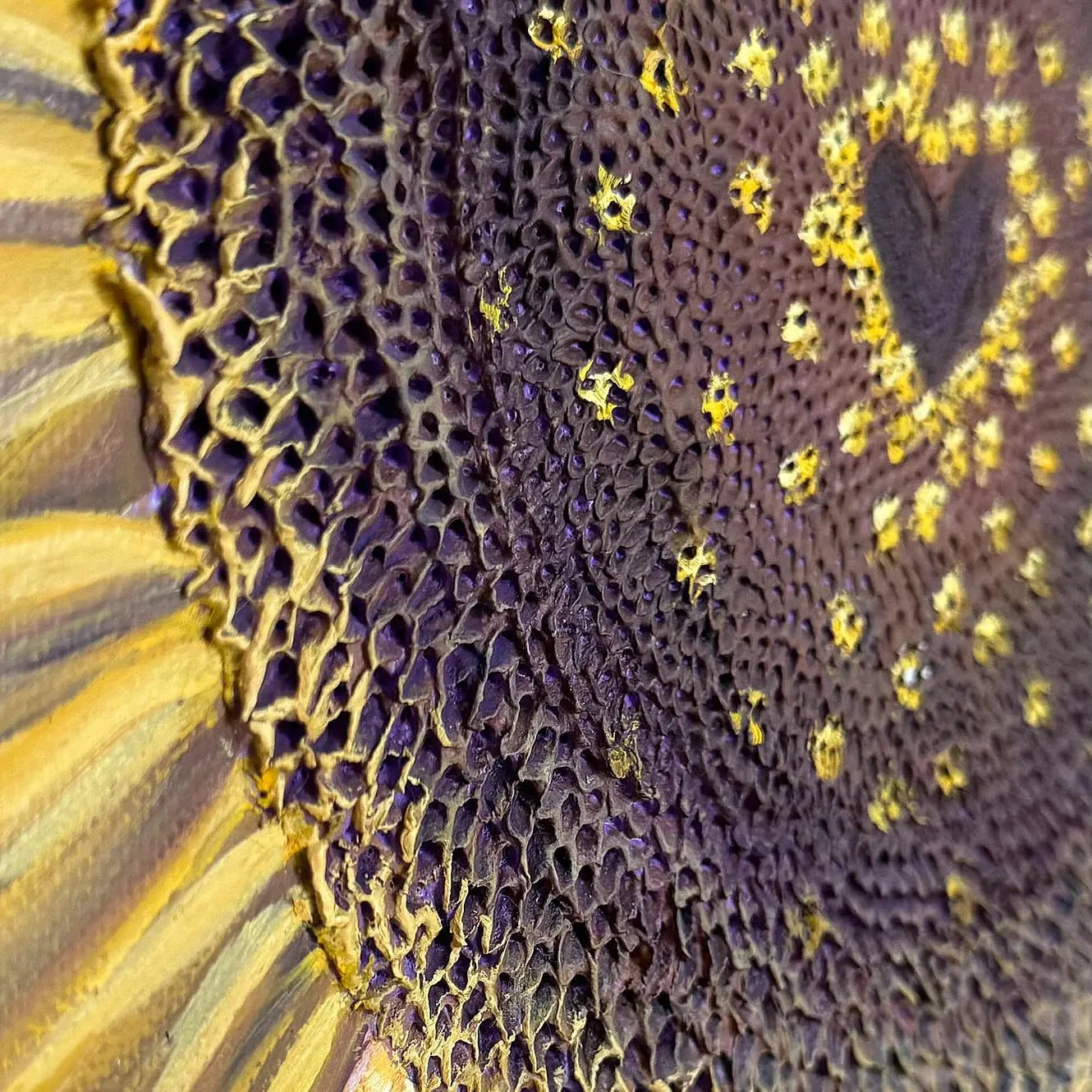 FLOWER OF THE SUN — Original Painting + Interior Design Artlyheart