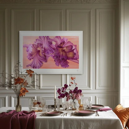 Lovely Framed Canvas Art | Eternal Cattleyas Artlyheart