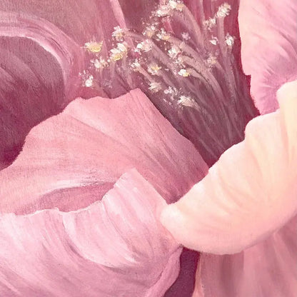 PEONY'S TALE — Original Painting + Interior Design Artlyheart