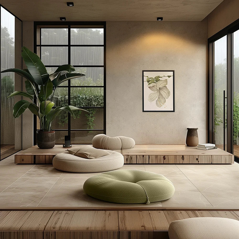 Elegant Framed Canvas Art | After the Rain Artlyheart