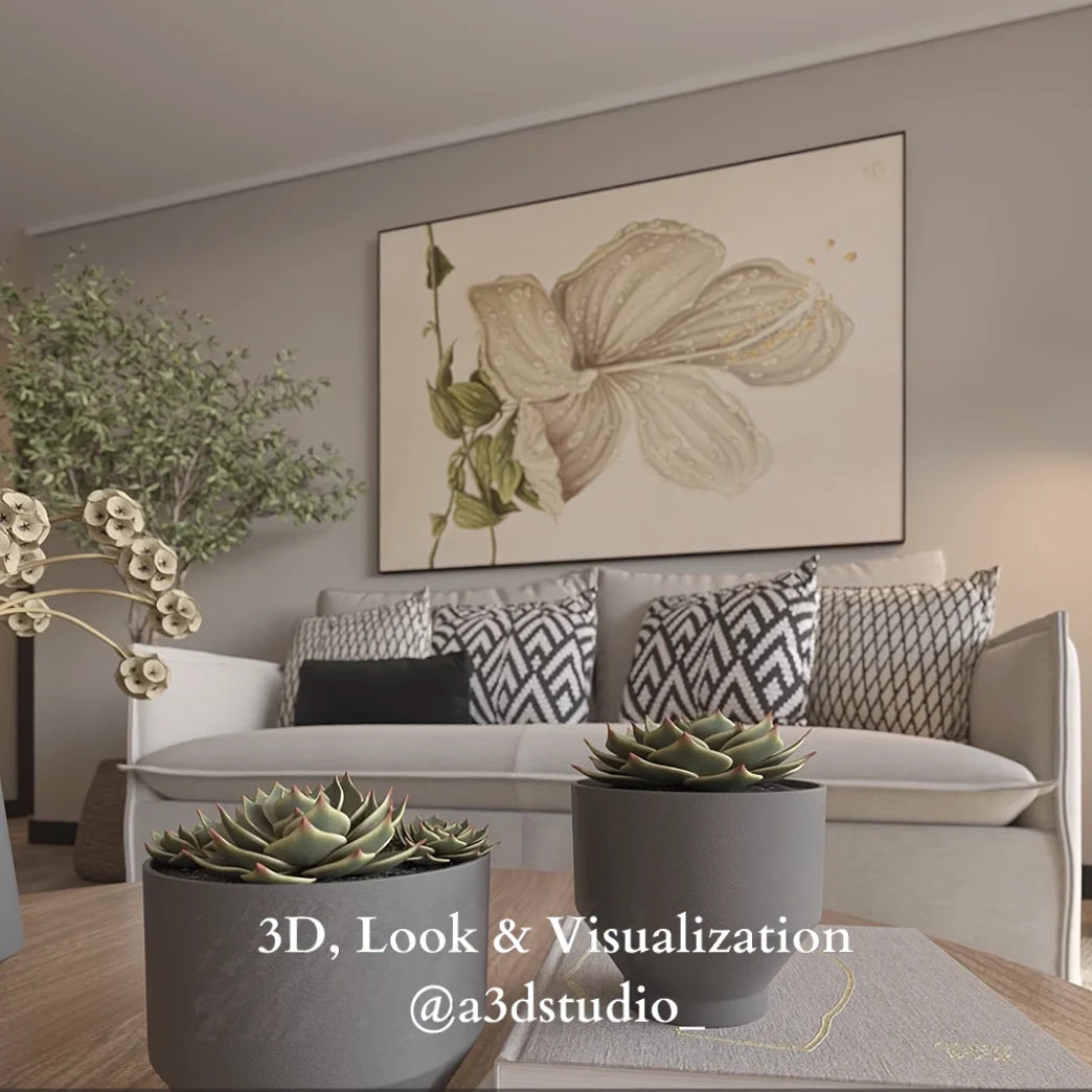 Elegant Framed Canvas Art | After the Rain Artlyheart