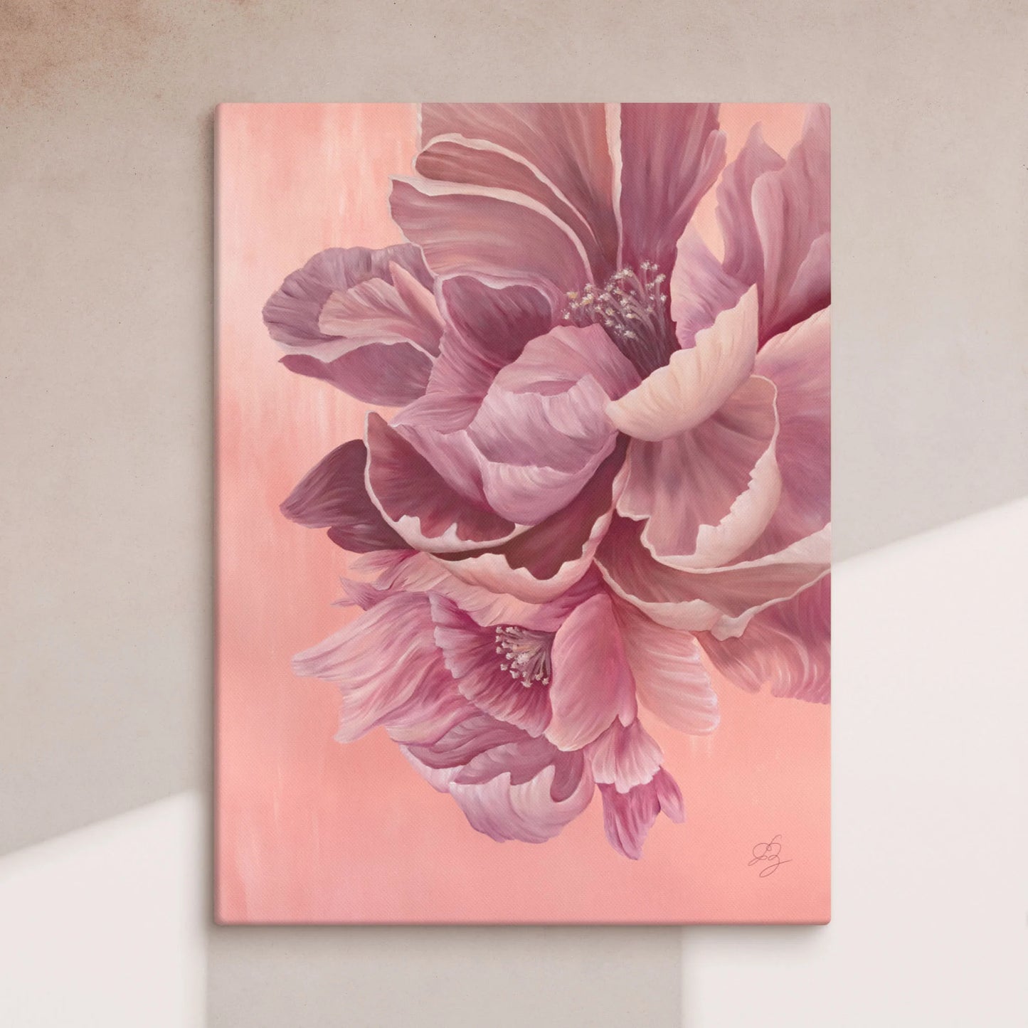 Peony's Tale – Simple Canvas