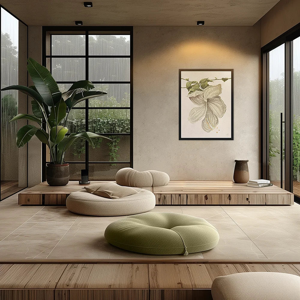 Elegant Framed Canvas Art | After the Rain Artlyheart