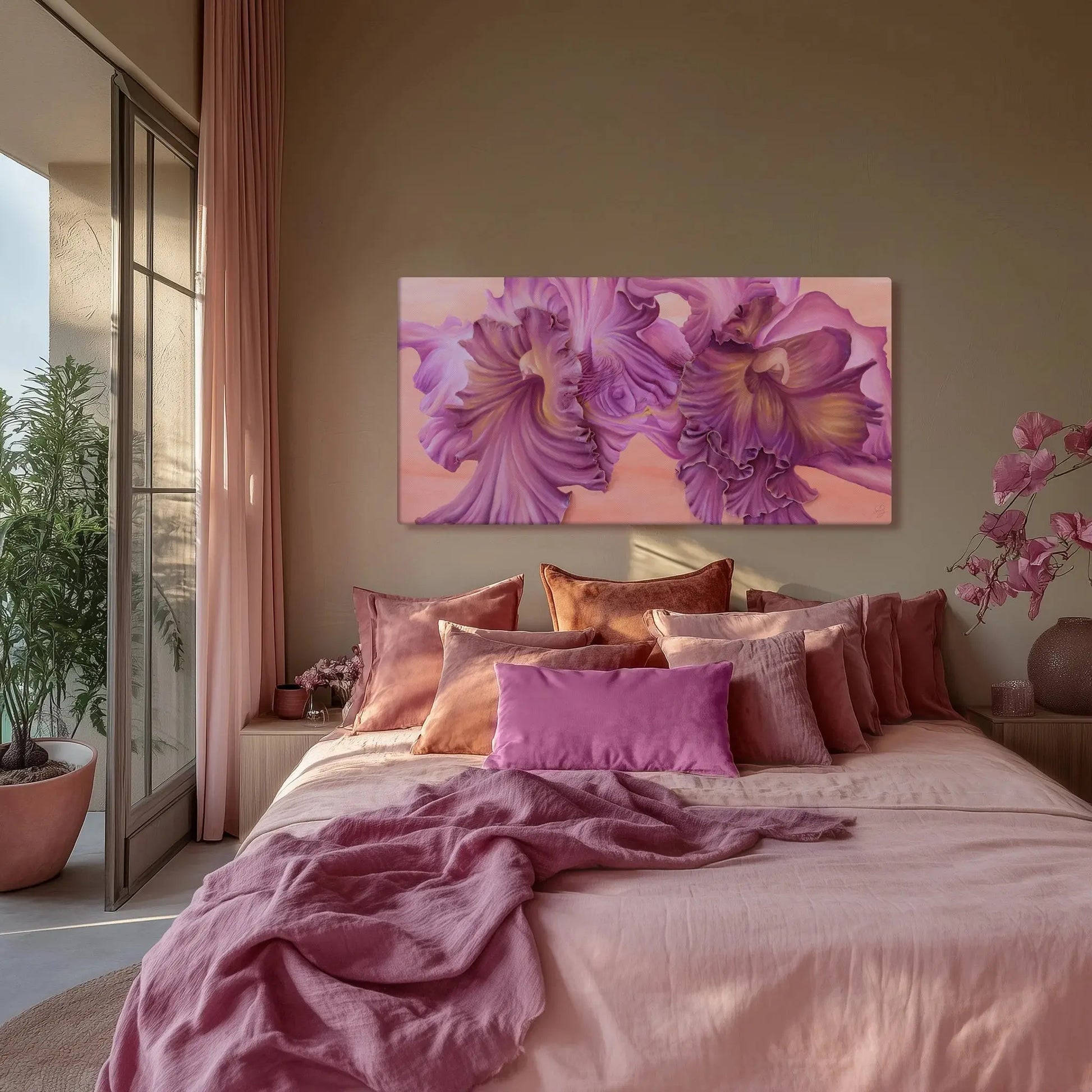 Lovely Canvas Art | Eternal Cattleyas Artlyheart