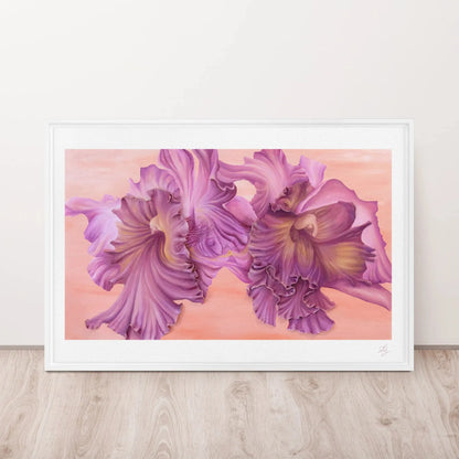 Lovely Framed Canvas Art | Eternal Cattleyas Artlyheart