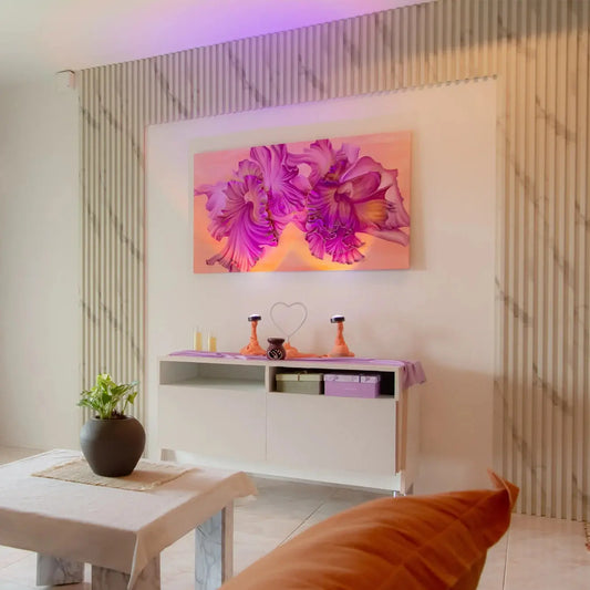 ETERNAL CATTLEYAS — Original Painting + Interior Design Artlyheart