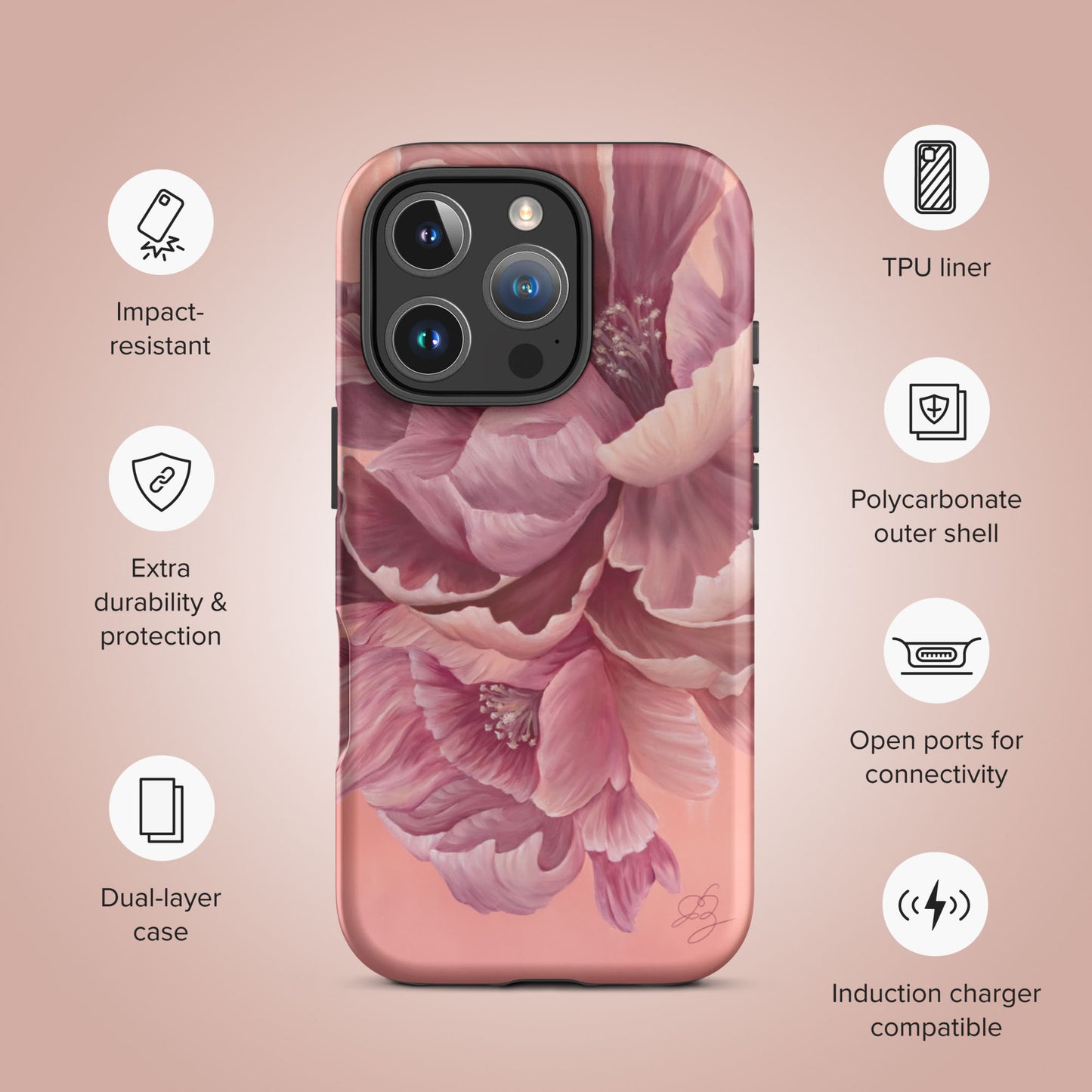 Peony's Tale – iPhone Case